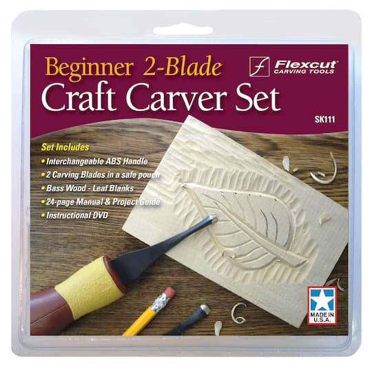 FlexCut&#xAE; Beginner 2-Blade Craft Carver Set, 7ct.